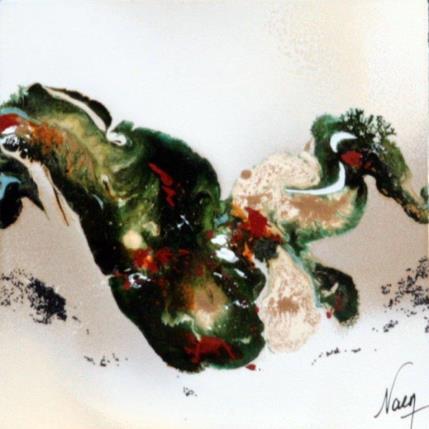 Peinture C2226 par Naen | Tableau Abstrait Acrylique, Encre