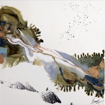 Peinture C3402 par Naen | Tableau Abstrait Acrylique, Encre