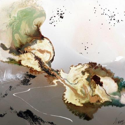 Peinture C1634 par Naen | Tableau Abstrait Acrylique, Encre