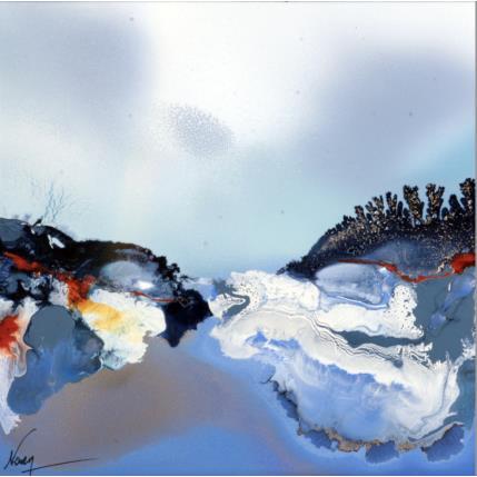 Peinture C2957 par Naen | Tableau Abstrait Acrylique, Encre