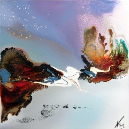 Peinture C3376 par Naen | Tableau Abstrait Acrylique, Encre