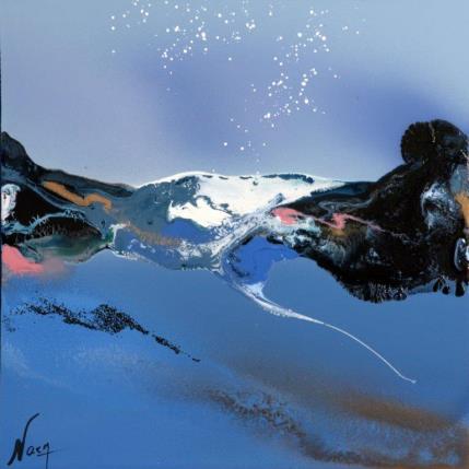 Peinture C3296 par Naen | Tableau Abstrait Acrylique, Encre