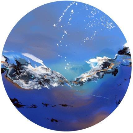 Peinture C2869 par Naen | Tableau Abstrait Acrylique, Encre