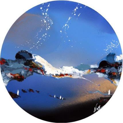 Peinture C2840 par Naen | Tableau Abstrait Acrylique, Encre