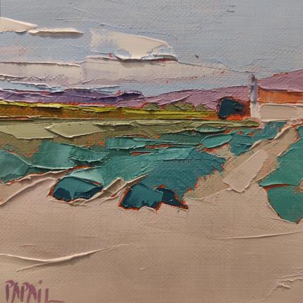 Peinture Poésie de l'instant par PAPAIL | Tableau Abstrait Huile Paysages