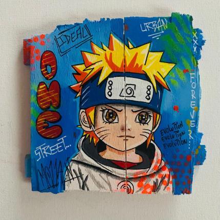 Peinture Regard par Molla Nathalie  | Tableau Pop-art Acrylique, Bois, Posca Icones Pop