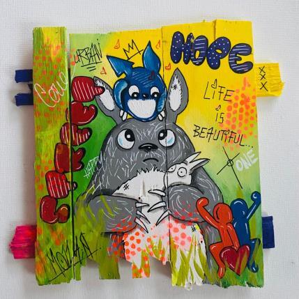 Peinture Amour par Molla Nathalie  | Tableau Pop-art Acrylique, Bois, Posca Icones Pop