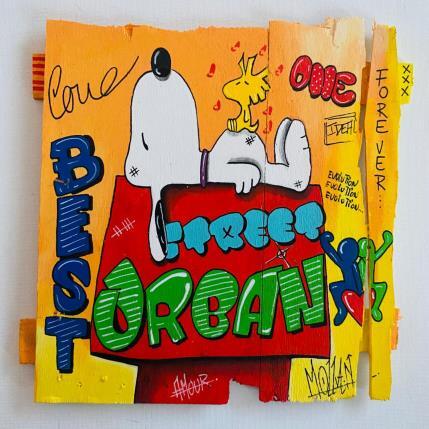 Peinture ZEN par Molla Nathalie  | Tableau Pop-art Acrylique, Bois, Posca Icones Pop