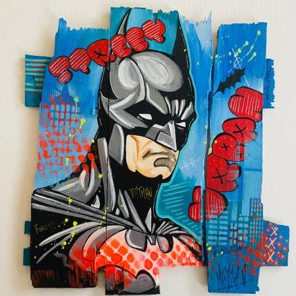 Peinture Hero par Molla Nathalie  | Tableau Pop-art Acrylique, Bois, Posca Icones Pop