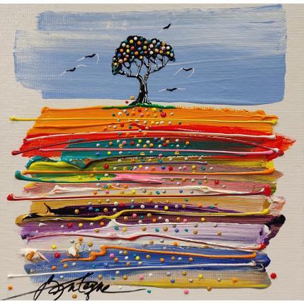 Peinture L'horizon bonheur par Fonteyne David | Tableau Figuratif Acrylique