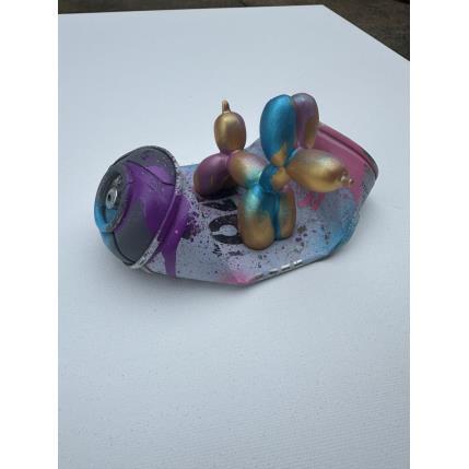 Sculpture Puppy makes a mistake 2 by Cmon | Sculpture Pop-art Pop icons