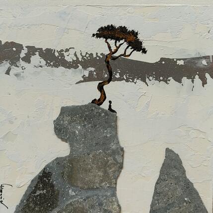 Peinture A503 par Lemonnier  | Tableau Matiérisme Acrylique, Zinc Paysages