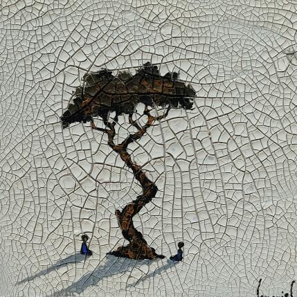 Peinture A506 par Lemonnier  | Tableau Matiérisme Acrylique, Zinc Paysages