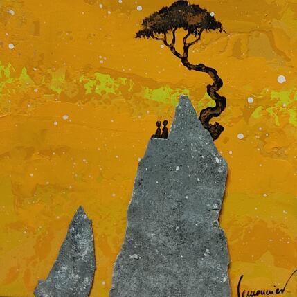 Gemälde A507 von Lemonnier  | Gemälde Materialismus Acryl, Zinc Landschaften