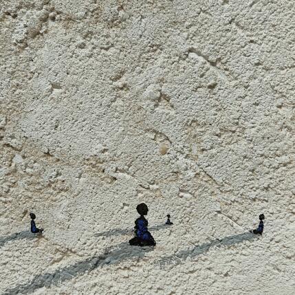 Peinture A501 par Lemonnier  | Tableau Matiérisme Acrylique, Zinc Paysages