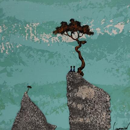 Peinture A68 par Lemonnier  | Tableau Matiérisme Acrylique, Zinc Paysages