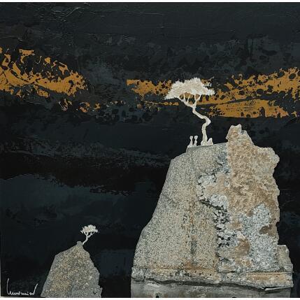 Peinture A512 par Lemonnier  | Tableau Matiérisme Acrylique, Zinc Paysages