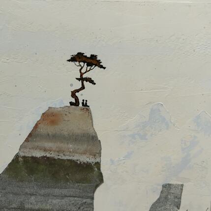 Peinture A532 par Lemonnier  | Tableau Matiérisme Acrylique, Zinc Paysages