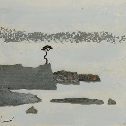 Peinture A534 par Lemonnier  | Tableau Matiérisme Acrylique, Zinc Paysages