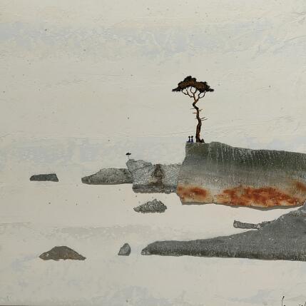 Peinture A518 par Lemonnier  | Tableau Matiérisme Acrylique, Zinc Paysages