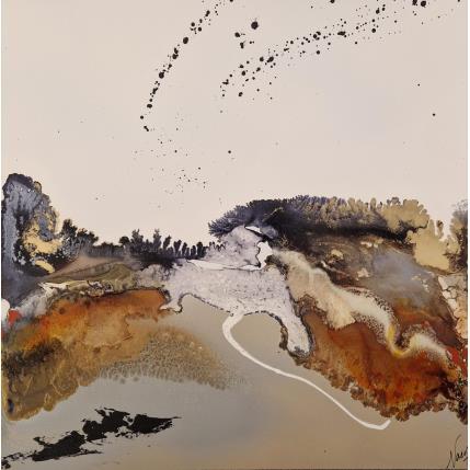 Peinture C3469 par Naen | Tableau Abstrait Acrylique, Encre