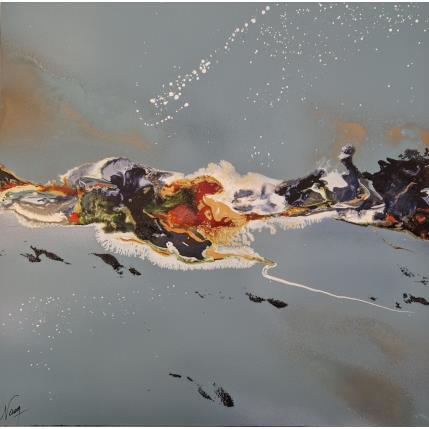 Peinture C2727 par Naen | Tableau Abstrait Acrylique, Encre