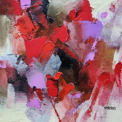 Painting Purple red by Virgis | Painting Abstract Oil Minimalist, Pop icons