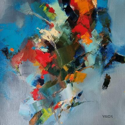 Painting How much has been, how much will be by Virgis | Painting Abstract Oil Minimalist