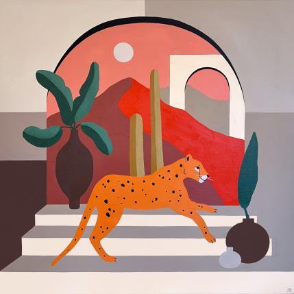 Peinture Marrakesh par Birsak Mariah | Tableau Figuratif Acrylique