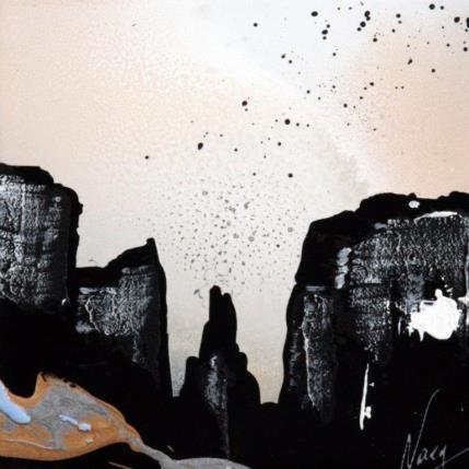 Peinture C 3309 par Naen | Tableau Abstrait Acrylique, Encre