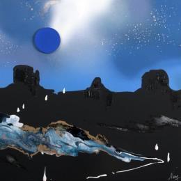 Painting C 3321 by Naen | Painting Abstract Acrylic, Ink