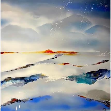 Gemälde 937 von Naen | Gemälde Abstrakt Acryl, Tinte