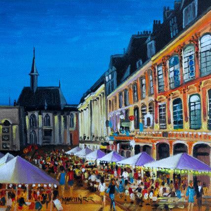 Peinture El ojo de Francia par Rodriguez Rio Martin | Tableau Figuratif Huile Urbain