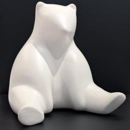 Sculpture Ours par Nathalie Roverato | Sculpture Figuratif Animaux