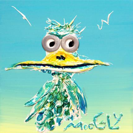 Peinture CIRCONSPUS par Moogly | Tableau Art Singulier Acrylique, Pigments, Résine Animaux