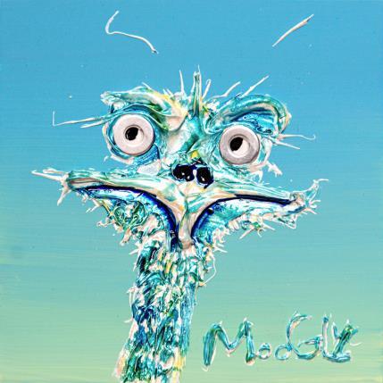 Peinture COLORIMÉTRUS par Moogly | Tableau Art Singulier Acrylique, Pigments, Résine Animaux