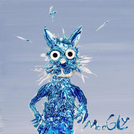 Peinture CHARTRUS par Moogly | Tableau Art Singulier Acrylique, Pigments, Résine Animaux