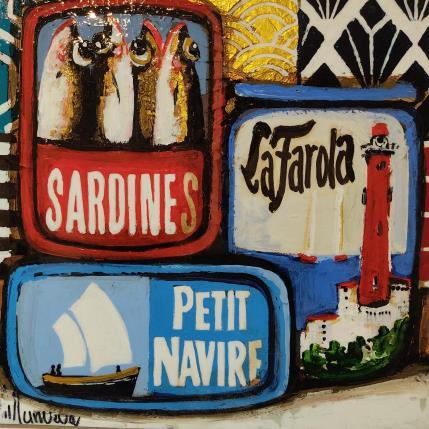 Peinture Latas conervas par Villanueva Puigdelliura Natalia | Tableau Figuratif