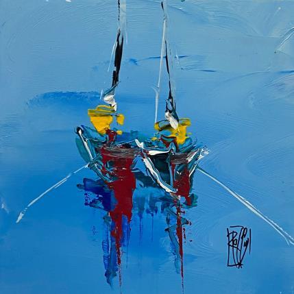 Peinture Ancrage par Raffin Christian | Tableau Figuratif Huile Scènes de vie