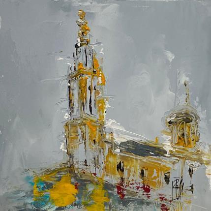 Painting Notre dame de la garde by Raffin Christian | Painting Figurative Oil Pop icons, Urban