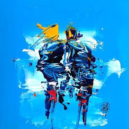 Painting Petit Bonheur by Raffin Christian | Painting Figurative Oil Life style, Pop icons