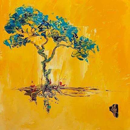 Painting Arbre de vie by Raffin Christian | Painting Figurative Oil Nature