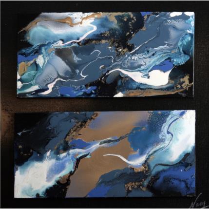 Peinture C3230 par Naen | Tableau Abstrait Acrylique, Encre