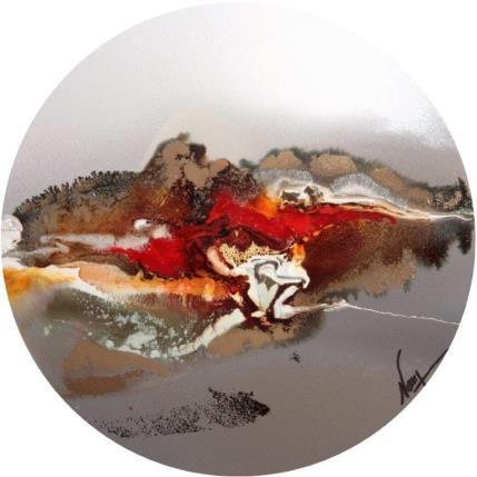 Peinture C3216 par Naen | Tableau Abstrait Acrylique, Encre