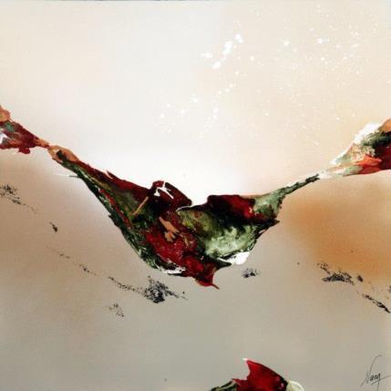 Peinture C2403 par Naen | Tableau Abstrait Acrylique, Encre