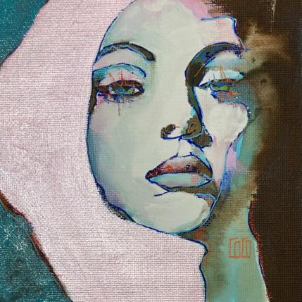Painting No-Woman-No-Cry by Coco | Painting Figurative Acrylic Portrait
