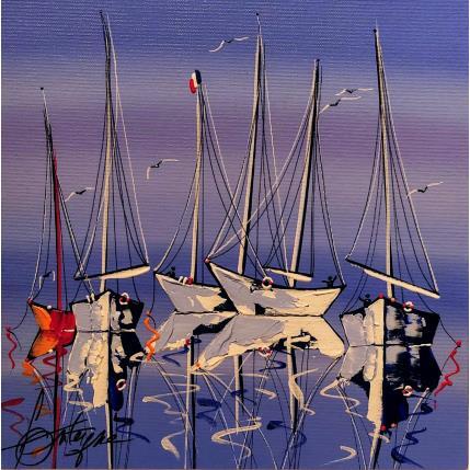 Peinture Bonne pêche par Fonteyne David | Tableau Figuratif Acrylique