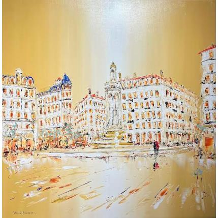 Peinture Une toute petite pluie par Rousseau Patrick | Tableau Figuratif Huile Urbain