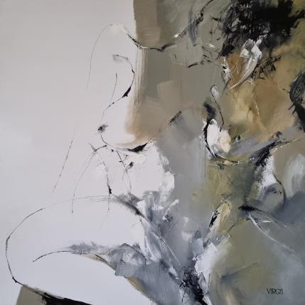 Peinture Body 7 par Virgis | Tableau Abstrait Huile Nu