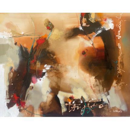 Peinture Garden tango par Virgis | Tableau Abstrait Huile Minimaliste